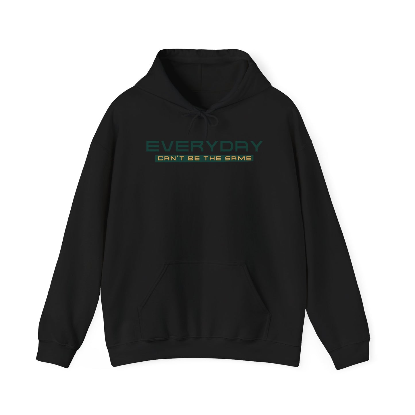 Everyday Balance Unisex Hooded Sweatshirt - Cozy Retro Design for Mindfulness, Yoga, Gifts, Sun Lovers
