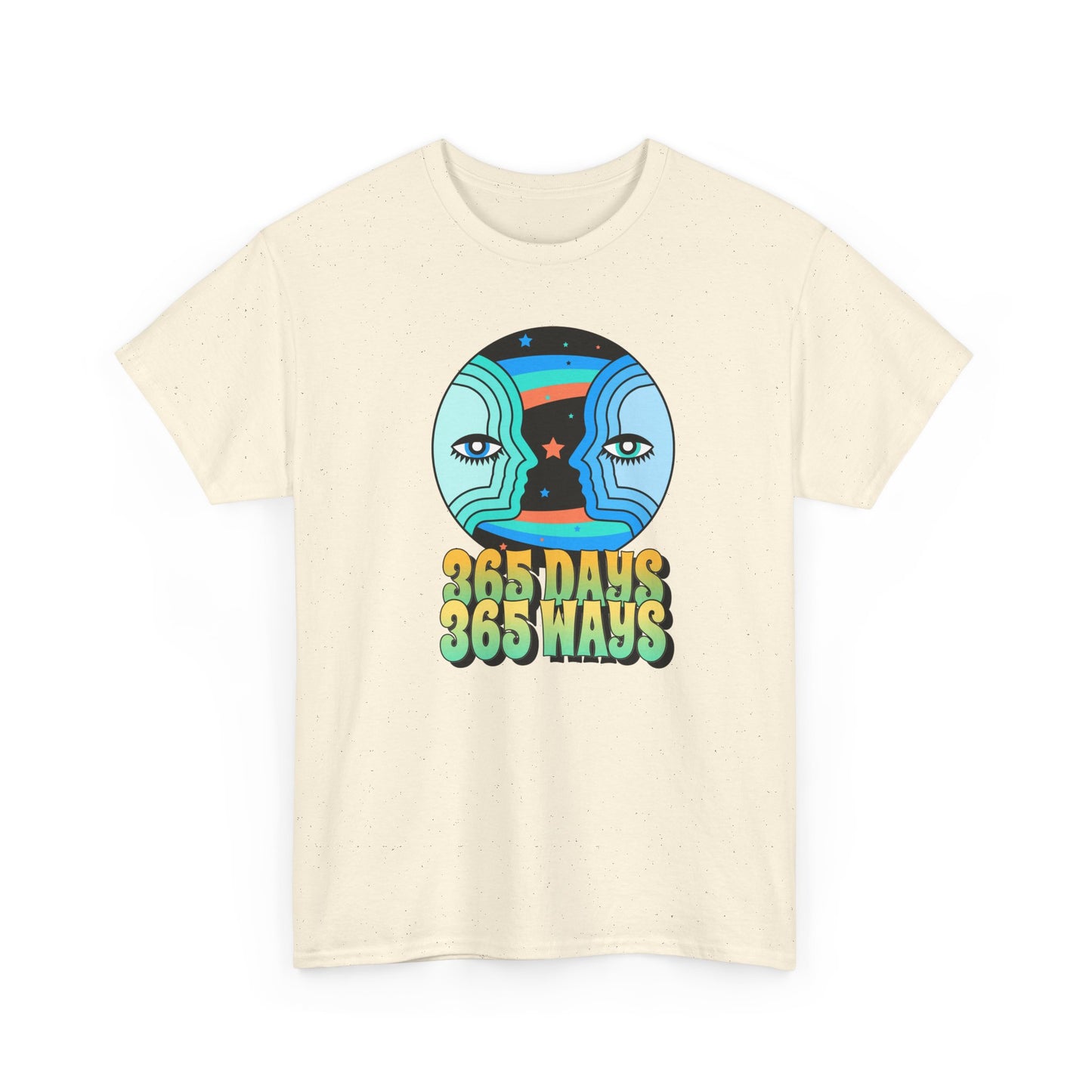 Retro Graphic Tee, Inspirational Quote Shirt, Unisex Cotton Tshirt, 365 Days 365 Ways, Gift for Him Her, Vintage Graphic Tee, Motivational
