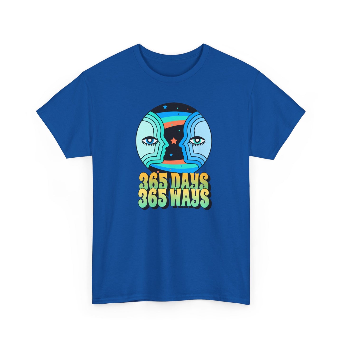Retro Graphic Tee, Inspirational Quote Shirt, Unisex Cotton Tshirt, 365 Days 365 Ways, Gift for Him Her, Vintage Graphic Tee, Motivational