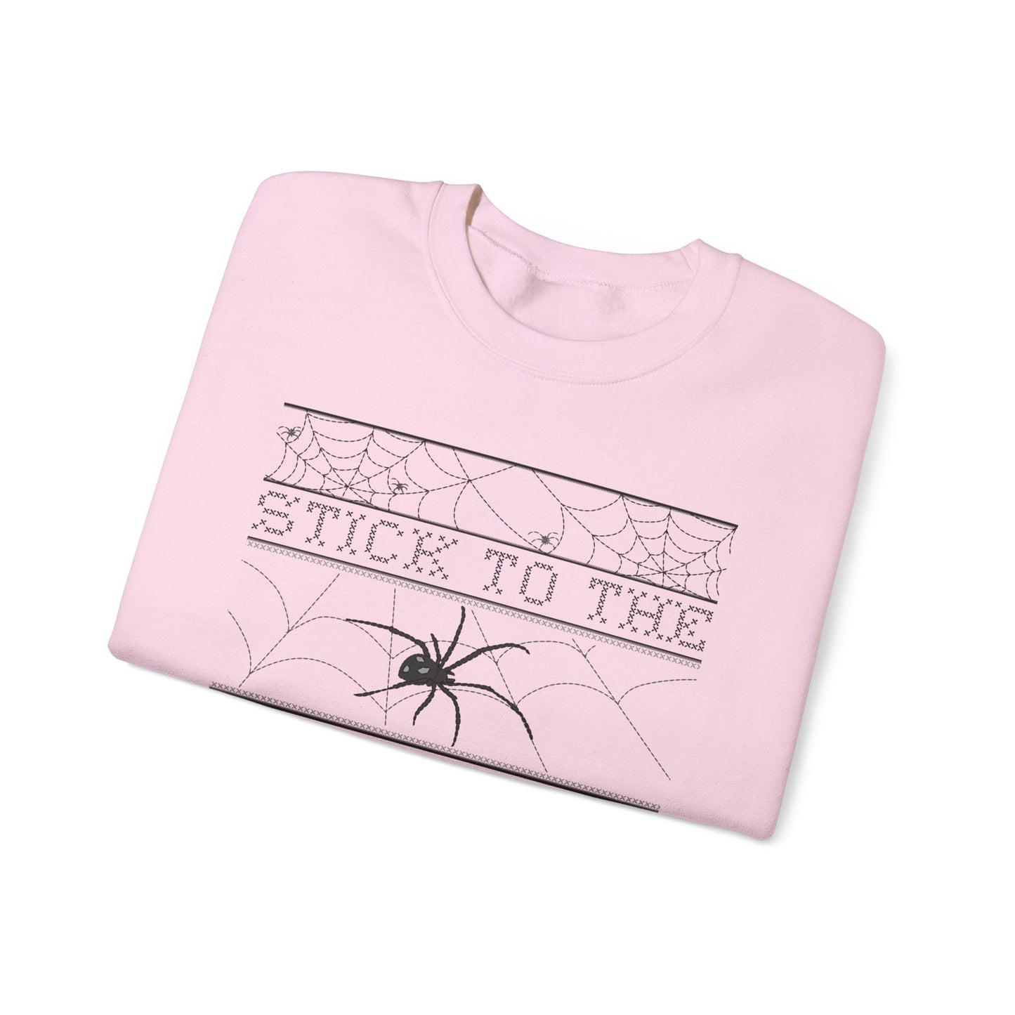 Spider Plan Sweatshirt | Unisex Crewneck for Cozy Nights, Halloween Party, Fall Fashion, Gift for Friends, Casual Wear