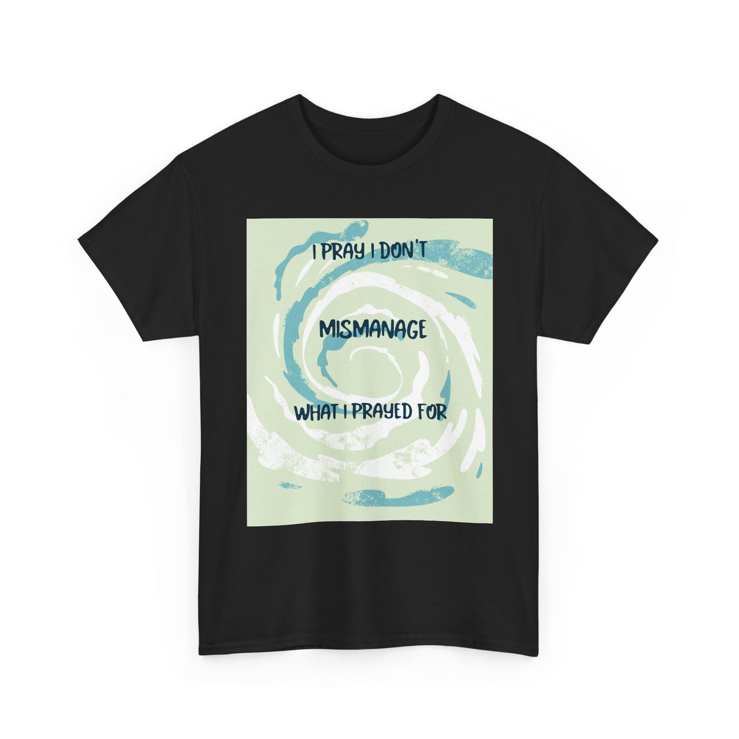 Inspirational Unisex Heavy Cotton Tee, Motivational T-Shirt, Casual Wear, Unique Gift, Faith-Based Apparel