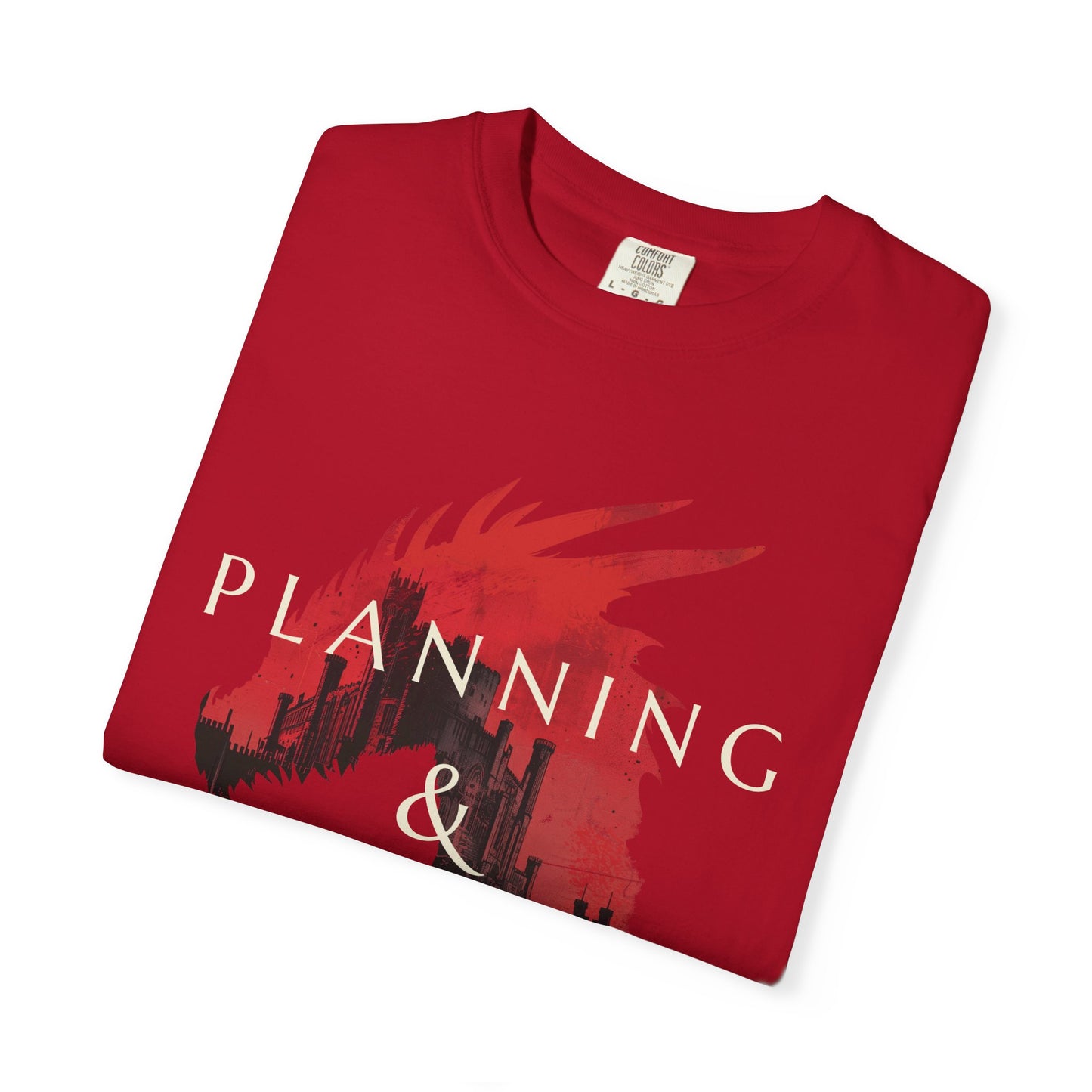 Dragon Design Inspirational Unisex T-shirt, Motivational Planning & Plotting Kings Tee, Graphic Tee, Gift for Him, Gift for Her