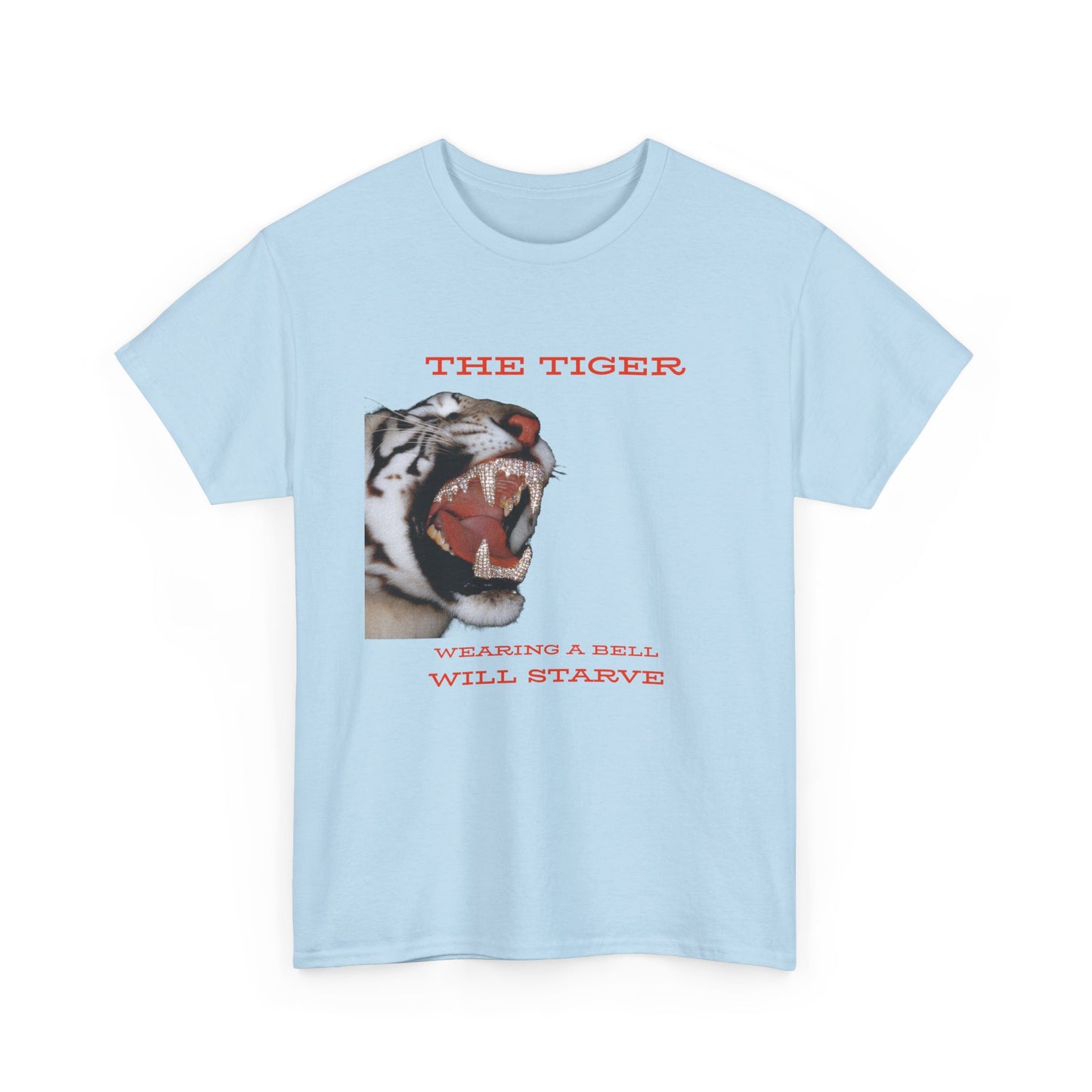 Bold Tiger Graphic Tee for Animal Lovers, Unique Gift for Birthdays, Casual Style, Statement Shirt, Festival Apparel