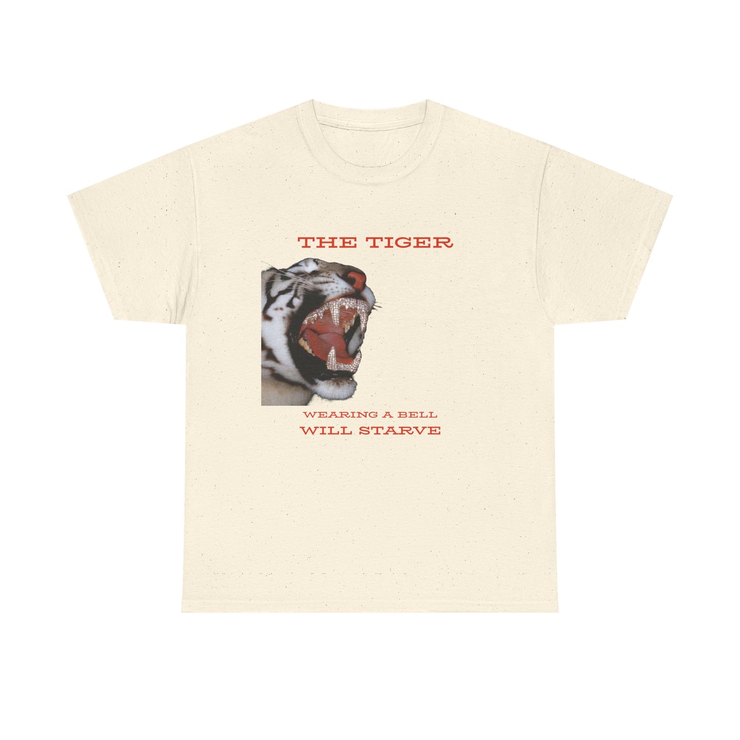 Bold Tiger Graphic Tee for Animal Lovers, Unique Gift for Birthdays, Casual Style, Statement Shirt, Festival Apparel