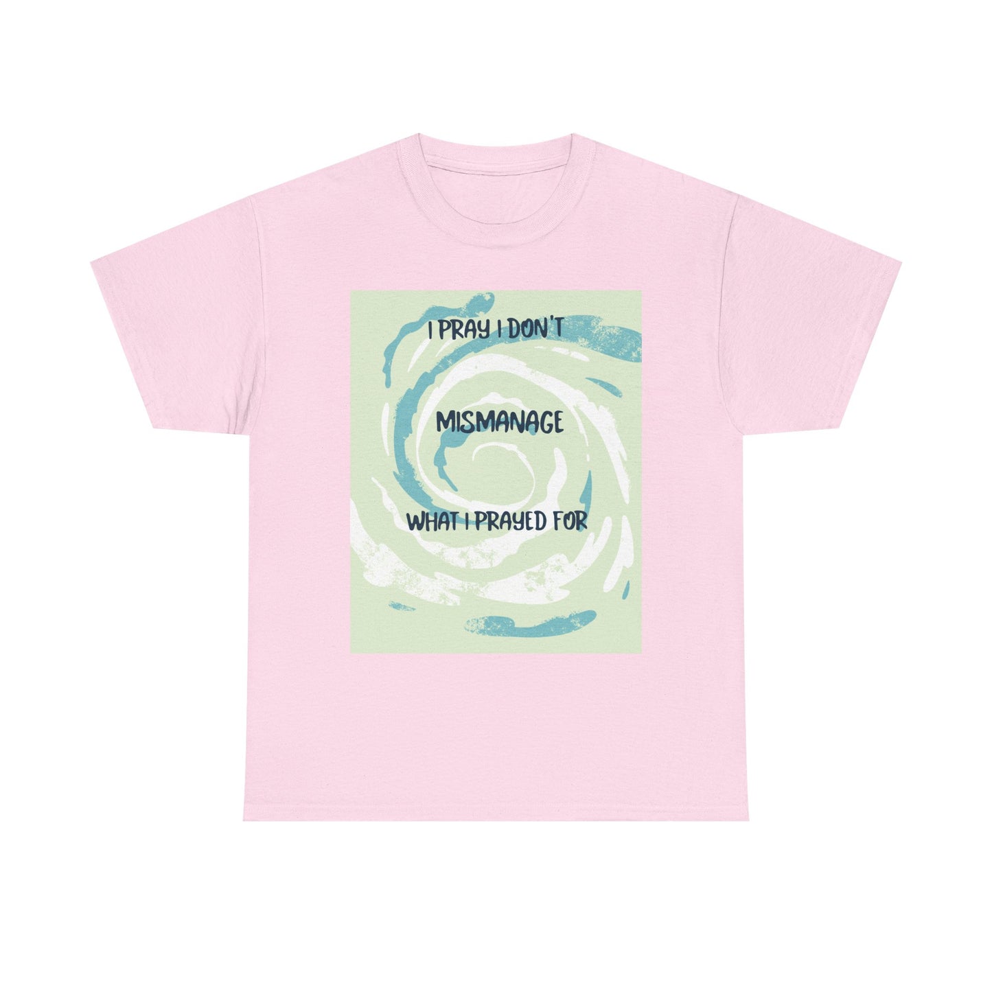 Inspirational Unisex Heavy Cotton Tee, Motivational T-Shirt, Casual Wear, Unique Gift, Faith-Based Apparel