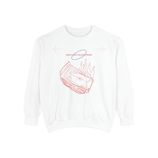 Cosmic Vibes Sweatshirt - Relaxed Unisex Apparel, Perfect for Cozy Nights, Gift for Friends, Astrology-Inspired Fashion, Casual Wear