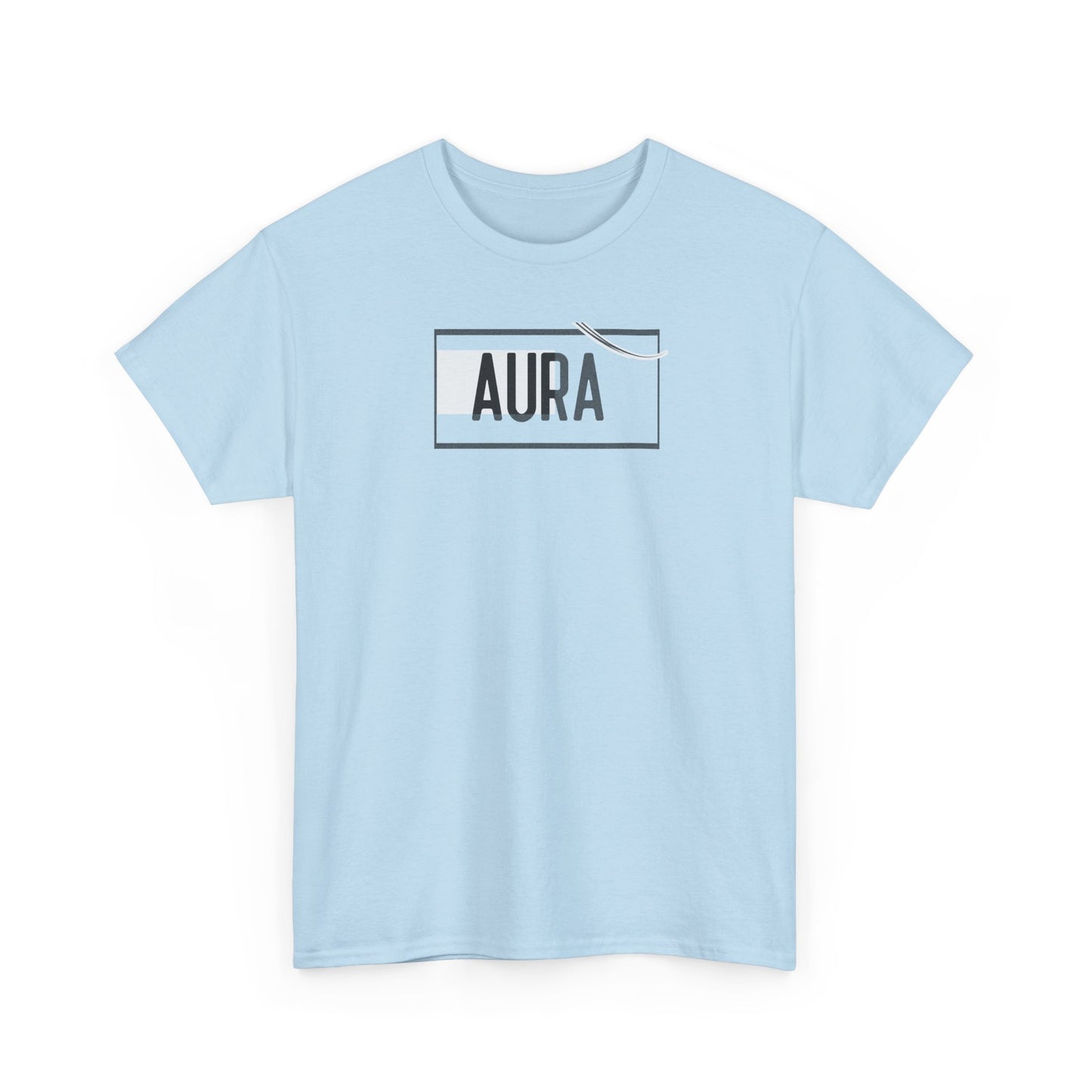 Aura Graphic Unisex Heavy Cotton Tee, Vintage Bird Art Shirt, Casual Summer Wear, Gift for Nature Lovers, Unique Graphic Tee