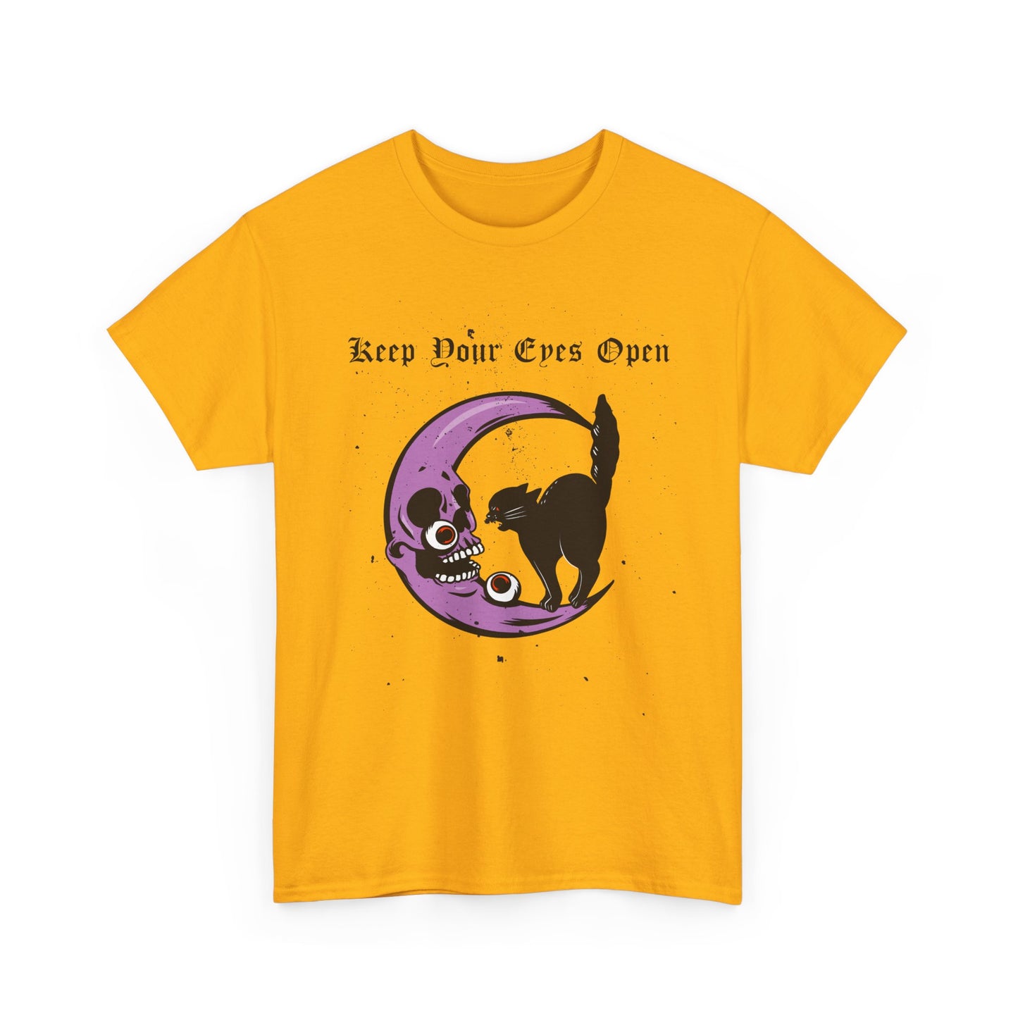 Cosmic Cat T-Shirt, Spooky Graphic Tee, Unisex Halloween Shirt, Gift for Cat Lovers, Fall Fashion Essentials