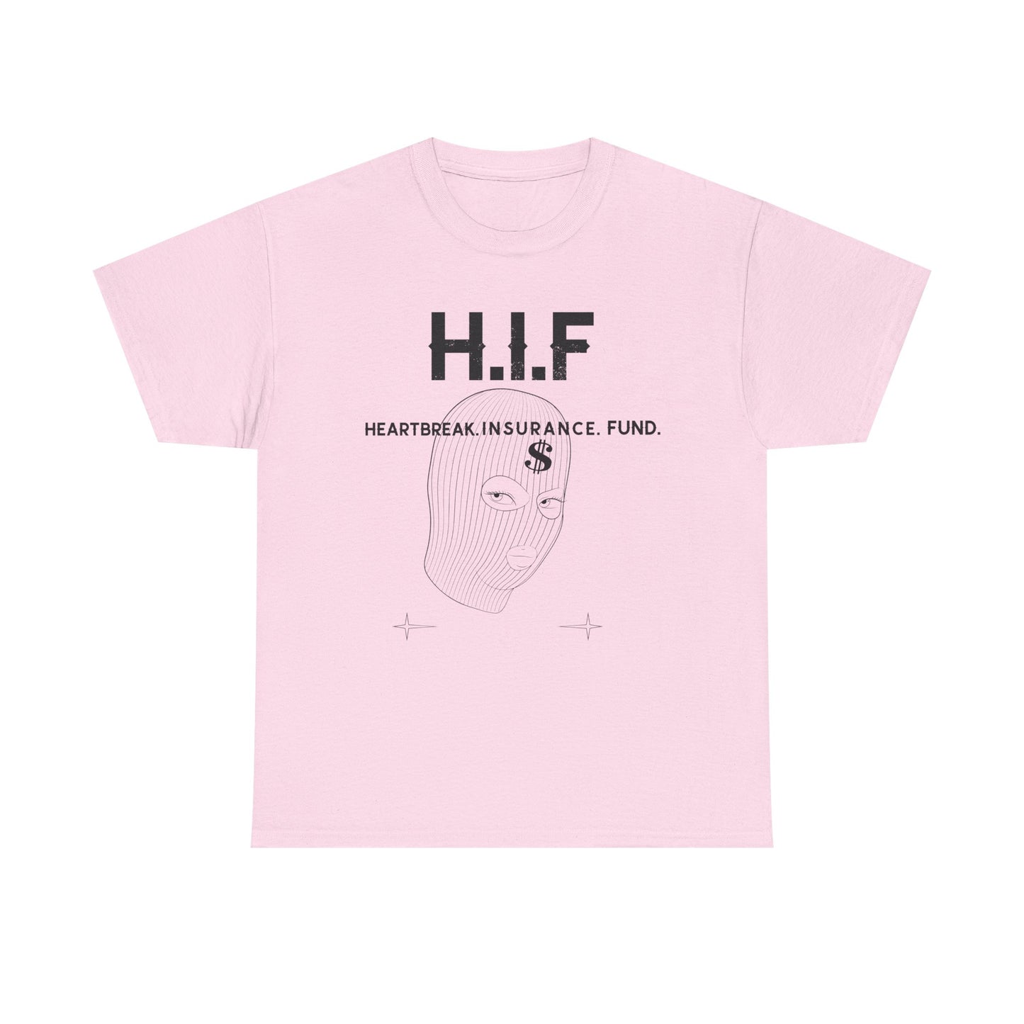 Heartbreak Insurance Fund Tee, Unisex Cotton T-Shirt, Casual Wear, Gift for Friends, Statement Tee, Unique Graphic Shirt