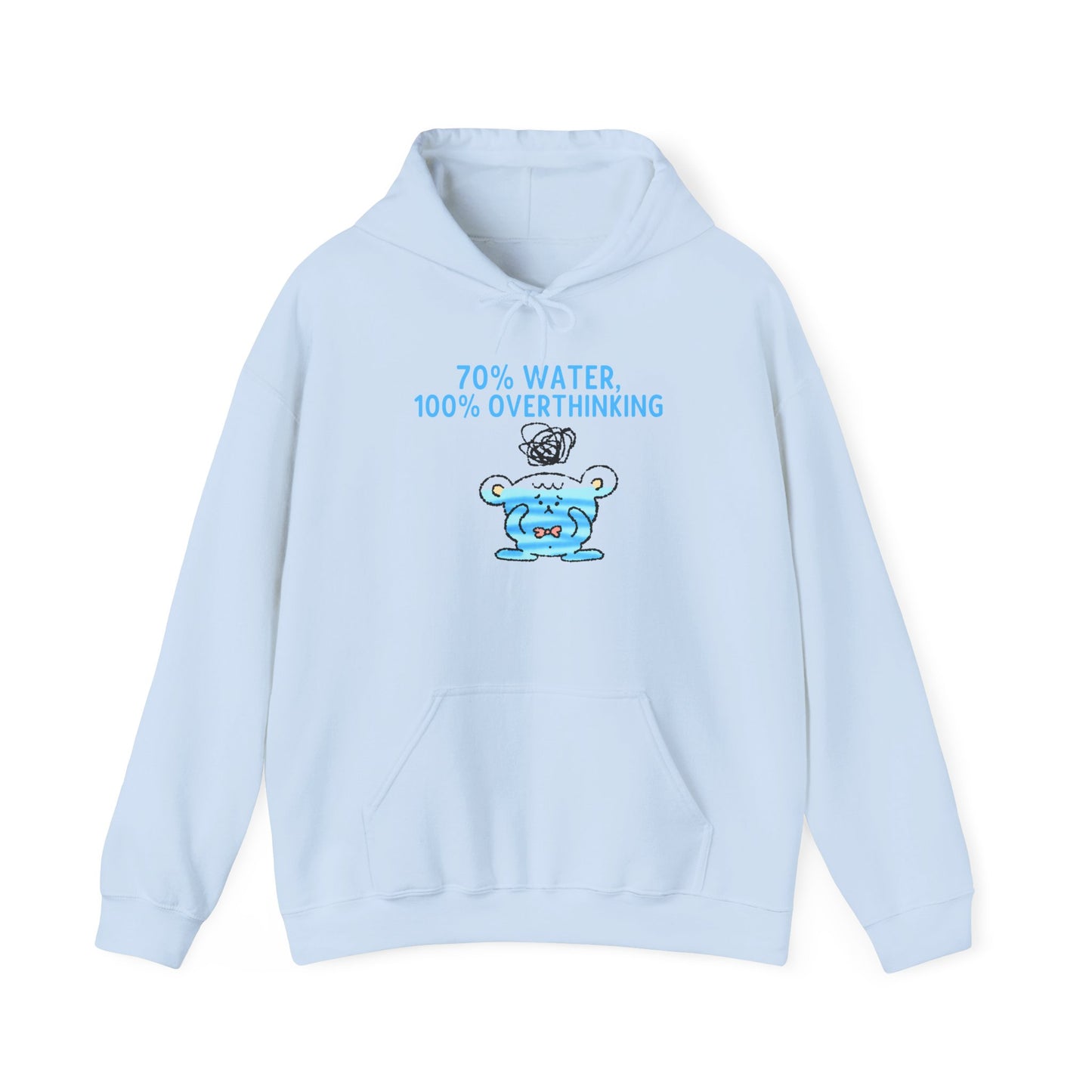 Whimsical Overthinking Hoodie | Unisex Heavy Blend Sweatshirt | Funny Gift for Anxiety, Cozy Wear for Students, Birthday Present