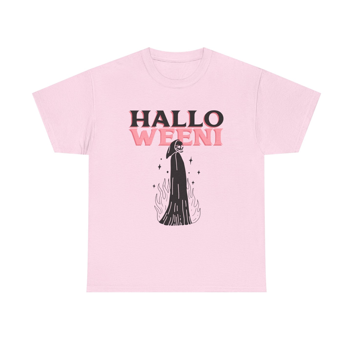 Unisex Halloween Graphic Tee, HALLOWEENI Tee, Spooky Season Shirt, Fall Fashion, Party Outfit, Halloween Costume Idea