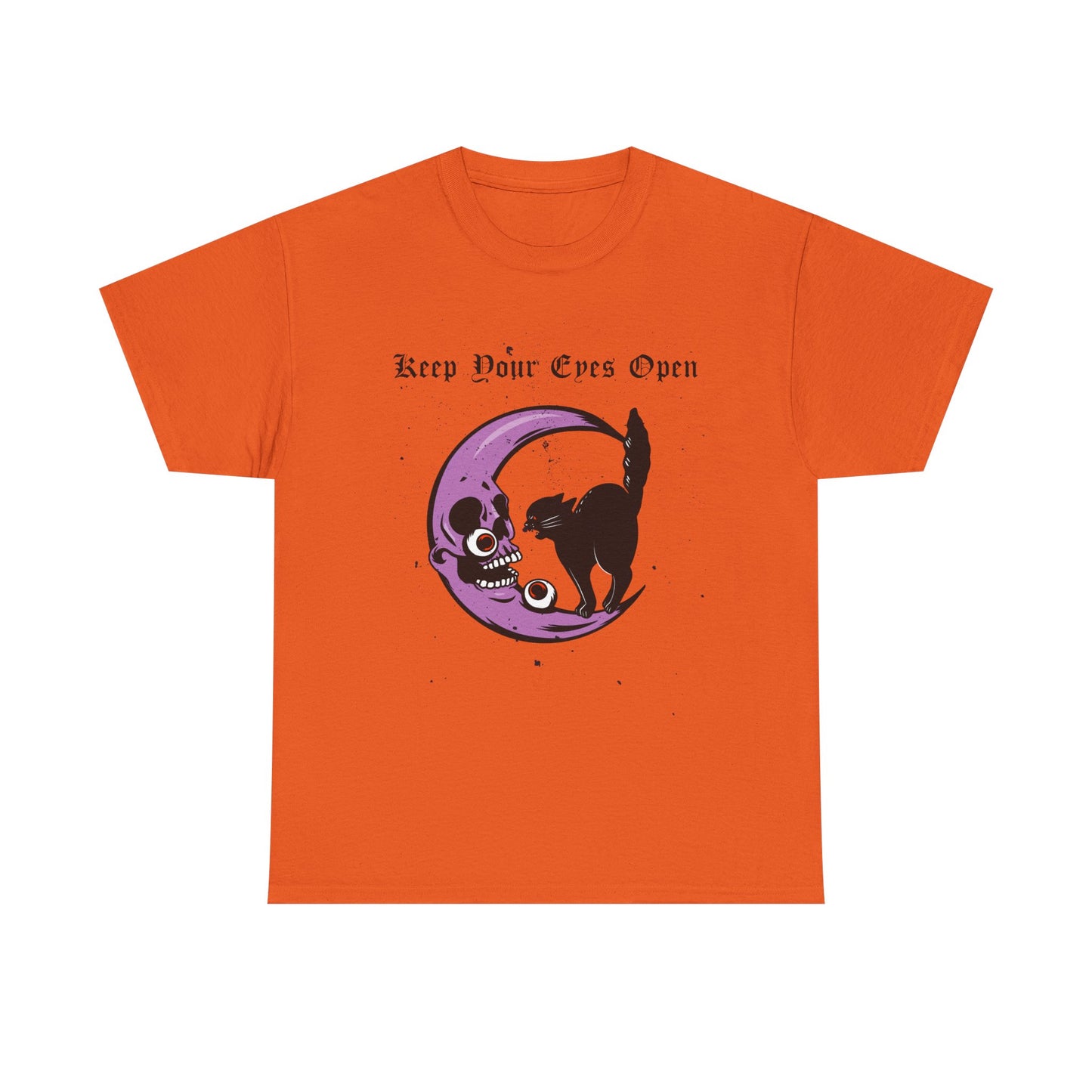 Cosmic Cat T-Shirt, Spooky Graphic Tee, Unisex Halloween Shirt, Gift for Cat Lovers, Fall Fashion Essentials