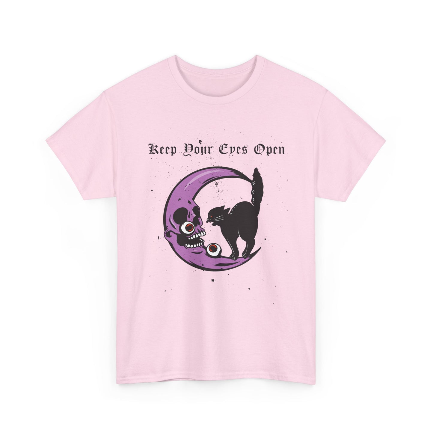 Cosmic Cat T-Shirt, Spooky Graphic Tee, Unisex Halloween Shirt, Gift for Cat Lovers, Fall Fashion Essentials