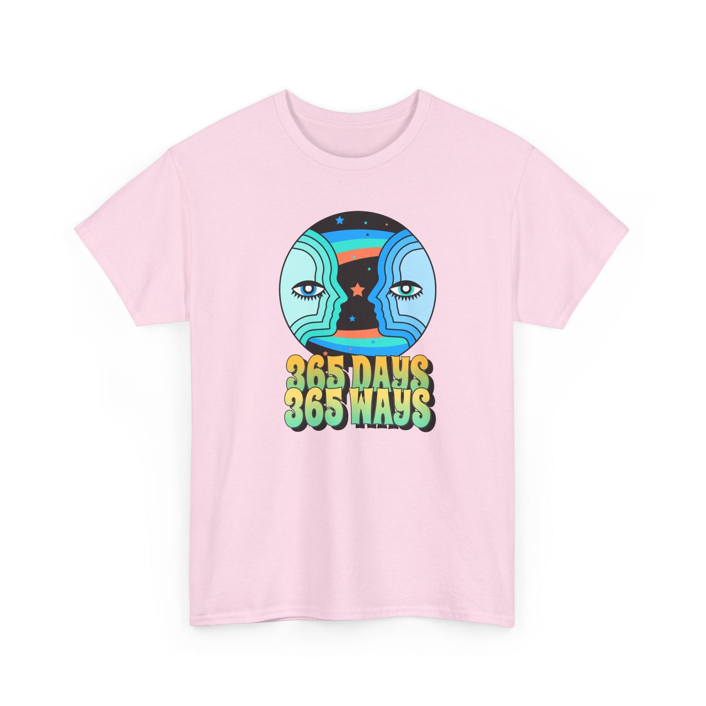 Retro Graphic Tee, Inspirational Quote Shirt, Unisex Cotton Tshirt, 365 Days 365 Ways, Gift for Him Her, Vintage Graphic Tee, Motivational