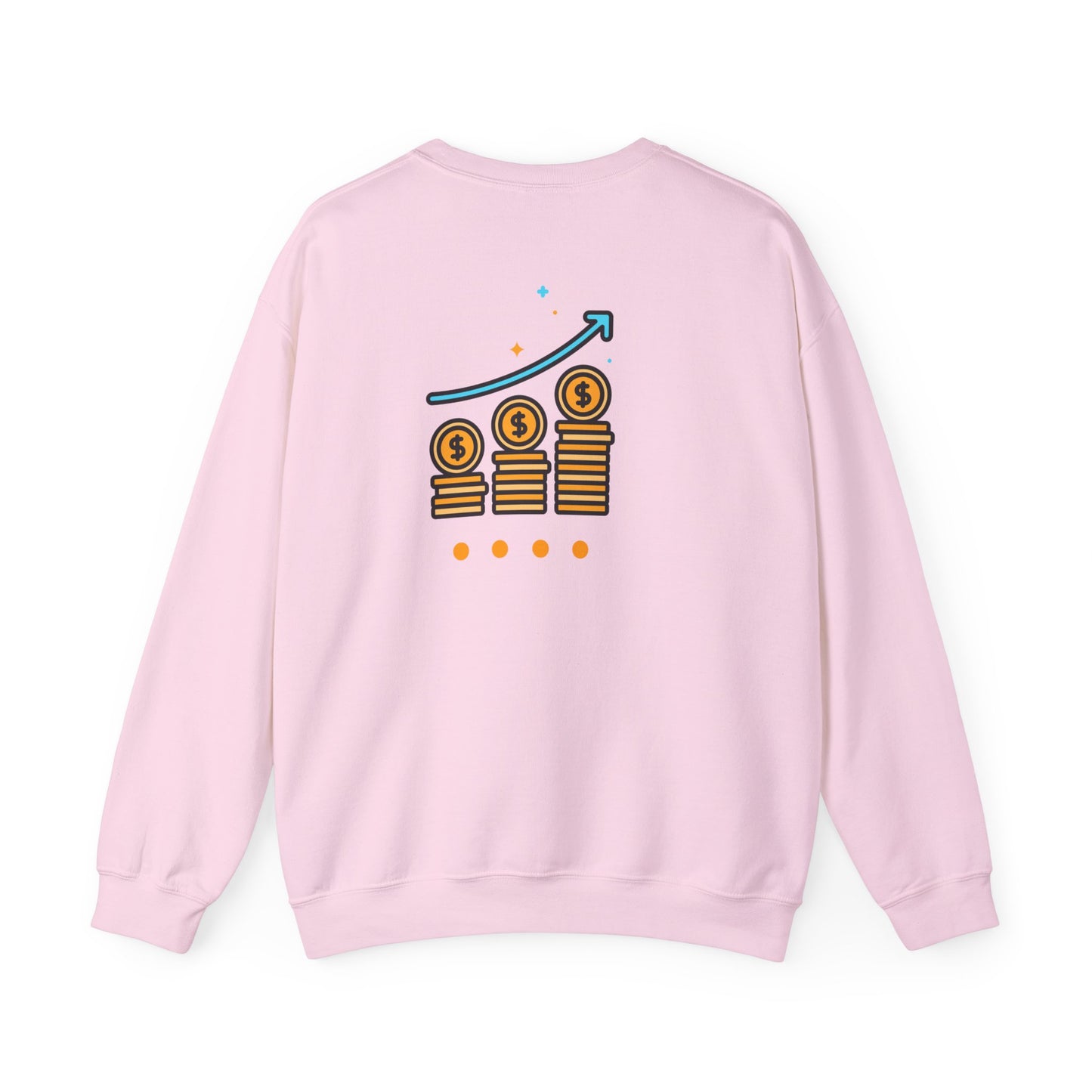 Motivational Crewneck Sweatshirt - D.I.P. Down Isn't Permanent, Inspirational Gift, Unisex Apparel, Cozy Fashion, Goal-Setting Clothing,